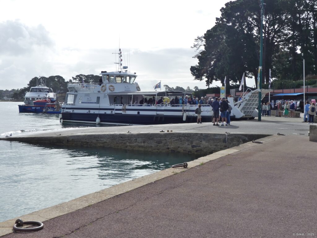 Embarcadère de Port Blanc pour l'île aux Moines