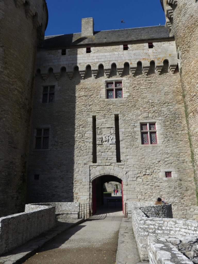 L'entrée du château Suscinio