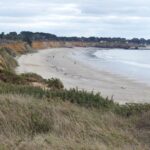 La falaise de la Mine d'Or à Pénestin