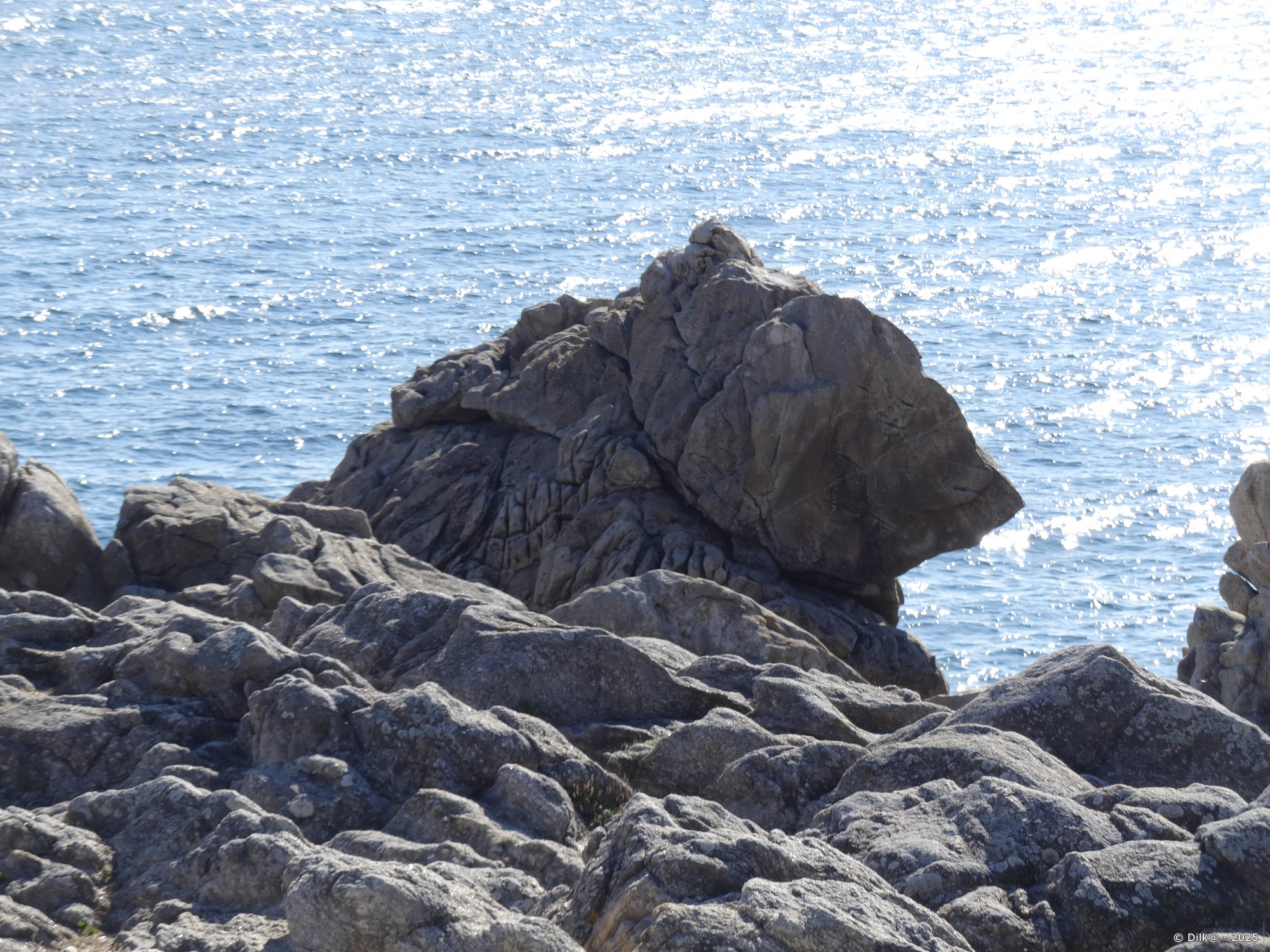 Rocher de l'Ours sur la côte sauvage du Croisic