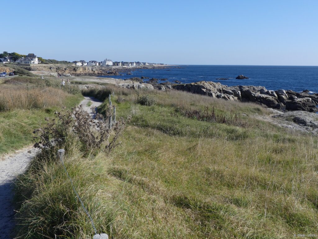 Le sentier sur la côte sauvage