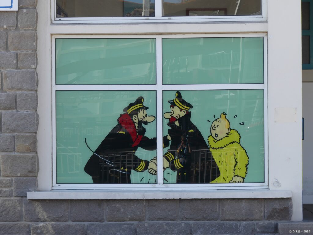Les aventures de Tintin à Saint-Nazaire