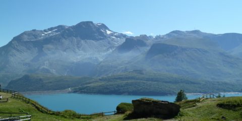 Le lac du Mont-Cenis et le barrage