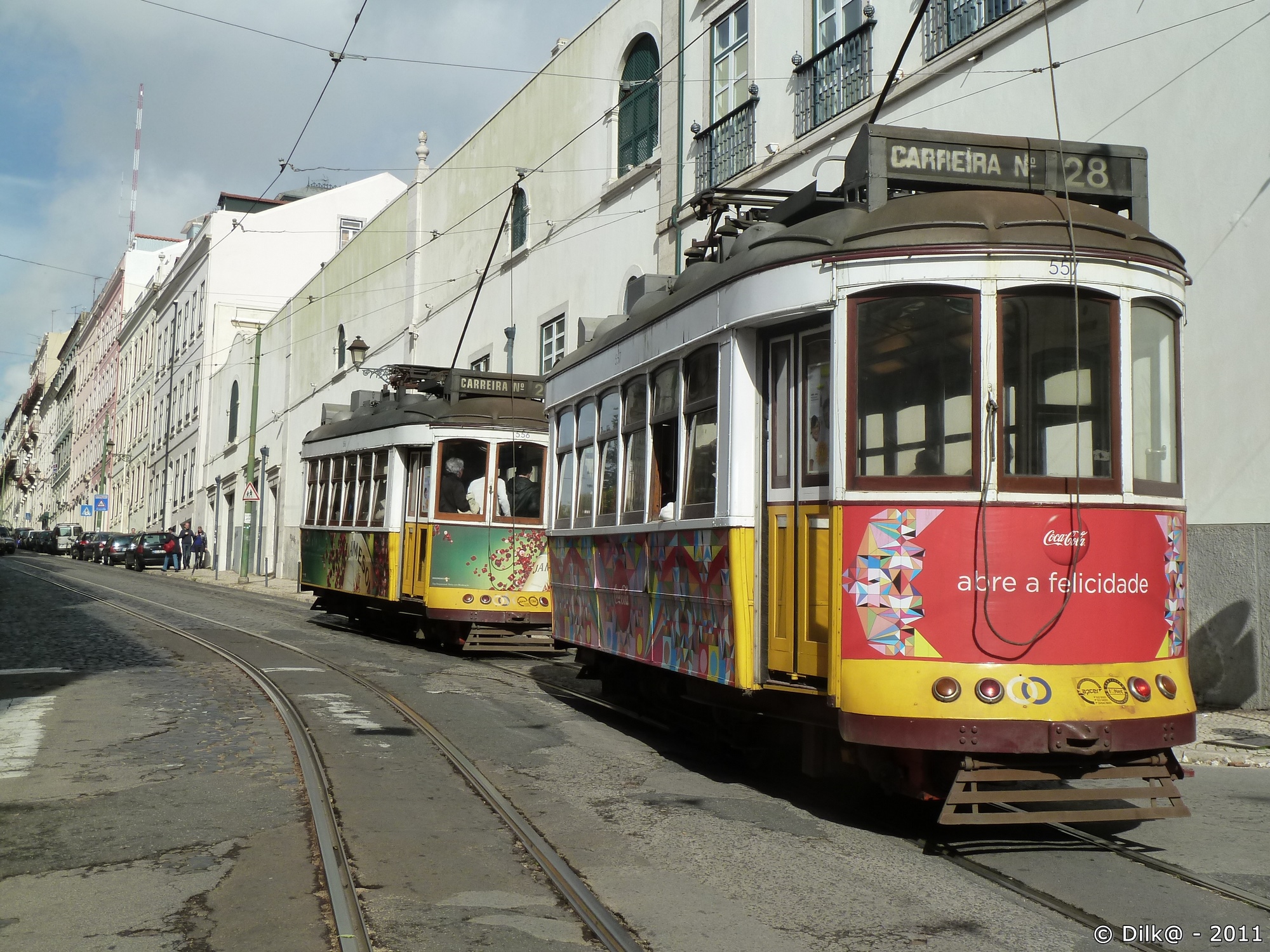 La ligne 28 du tramway de Lisbonne