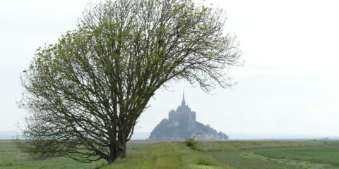 Le Mont Saint-Michel est de plus en plus loin