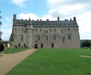 La façade du château