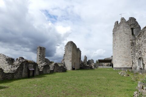 Les ruines du château de Ventadour