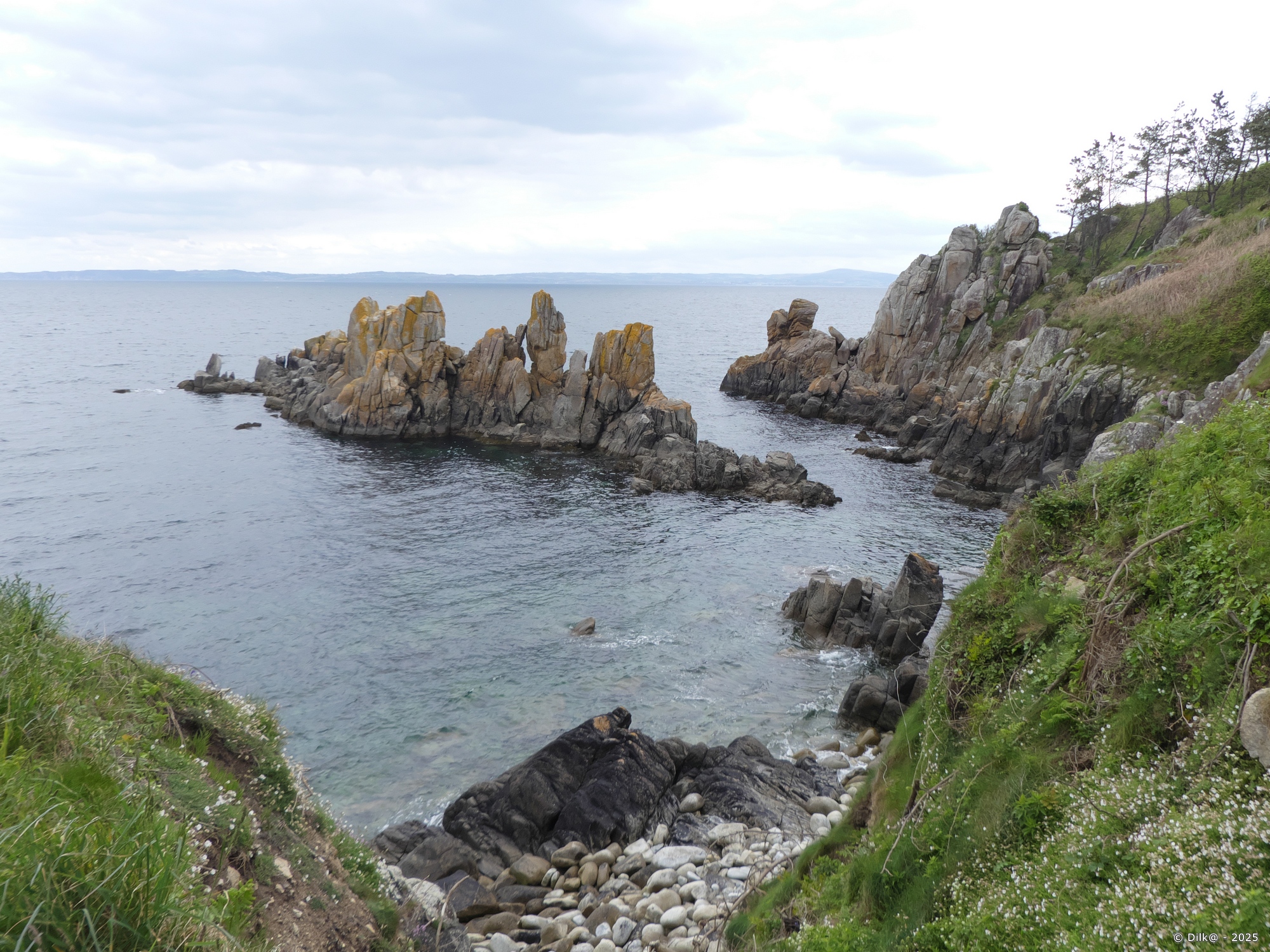 La presqu'île de Crozon à l'horizon