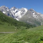 Vue vers le massif de la Meije